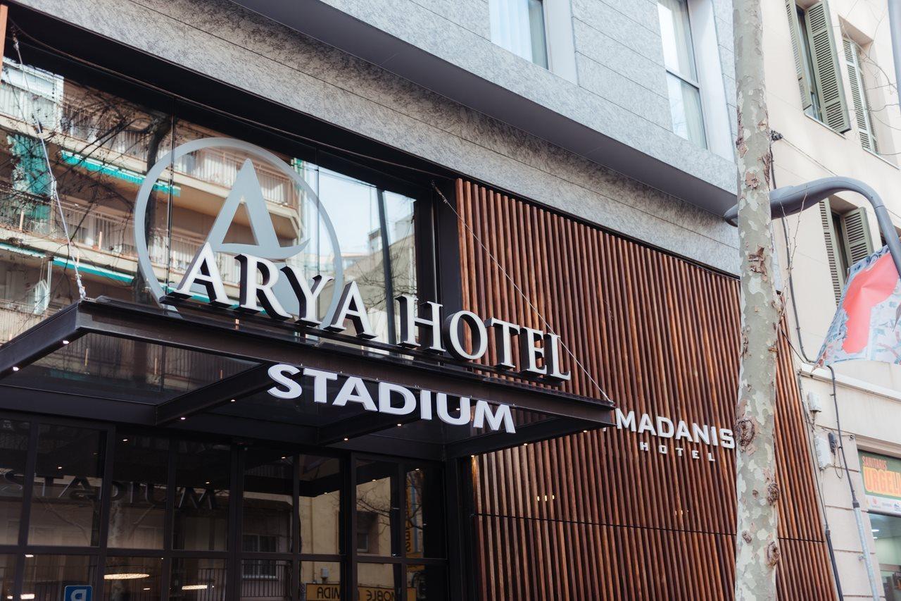 Arya Stadium Hotel Барселона Экстерьер фото